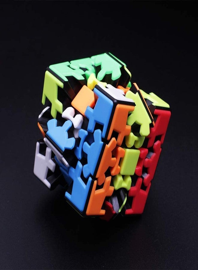 Qwick Click Great Brain Teasing Gear 3x3x3 Magic Cube 3D Twisty Puzzle for Kids and Adults (1 Pieces) - Image 5
